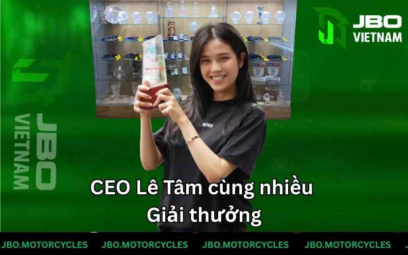 CEO Cùng nhiều giải thưởng đi cùng doanh nghiệp JBO và cá nhân